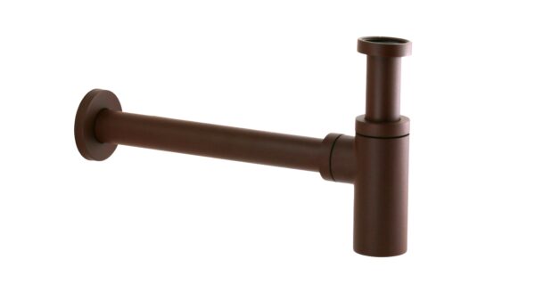 Sifone clinidrico per lavabo in colore Ruggine opaco Pollini SI0000103A4