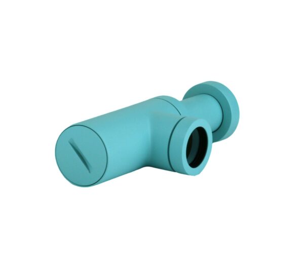 Sifone arredo modello tondo in colore Azzurro opaco SI0000103A6 - immagine 2
