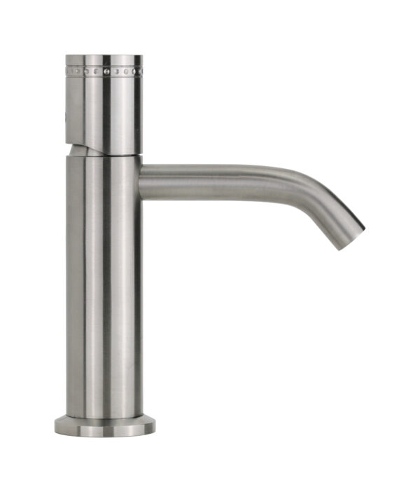 Miscelatore lavabo monoforo in acciaio inox con maniglia luxury senza piletta di scarico Oud 25100I - immagine 2