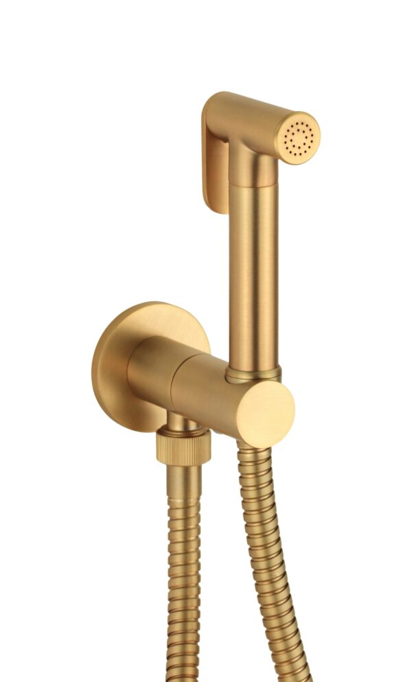 Idroscopino con sistema on-off integrato colore oro spazzolato