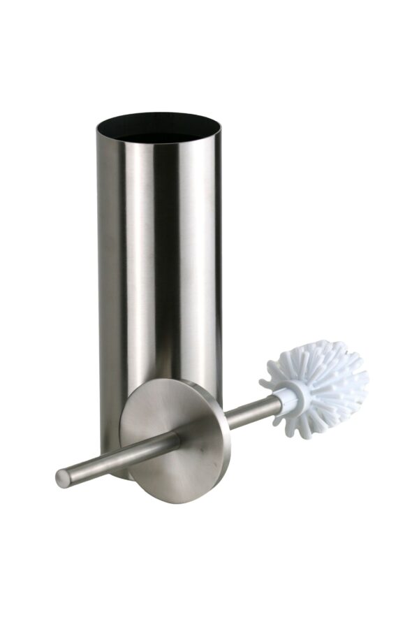 Porta scopino in acciaio inox AISI316L finitura spazzolato AC16SC003AS