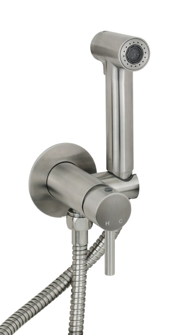 Set Bidet da incasso in acciaio inox AISI316L con doccia dual spray