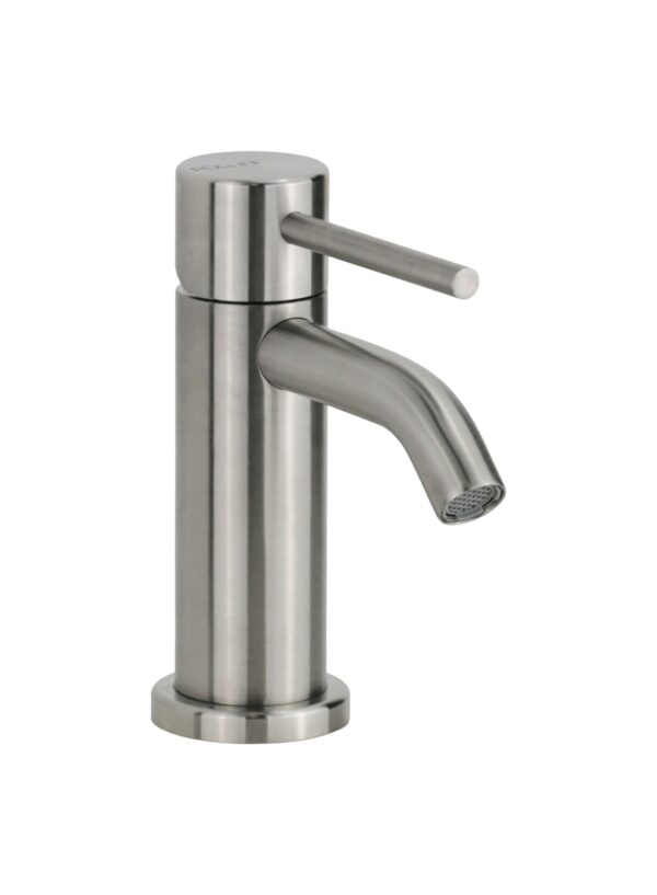 Miscelatore bidet monoforo in acciaio inox senza piletta di scarico Pollini Marla 24101I