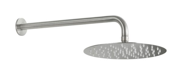 Kit doccia completo con miscelatore meccanico e deviatore 2 vie in acciaio inox Pollini Marla 24235I - immagine 5
