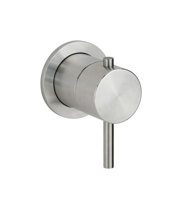 Kit doccia completo con miscelatore meccanico e deviatore 2 vie in acciaio inox Pollini Marla 24235I - immagine 6