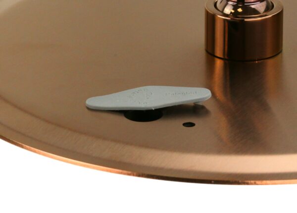 Kit doccia completo con miscelatore meccanico e deviatore 2 vie PVD rame spazzolato maniglia luxury Oud 25235IRA - immagine 3