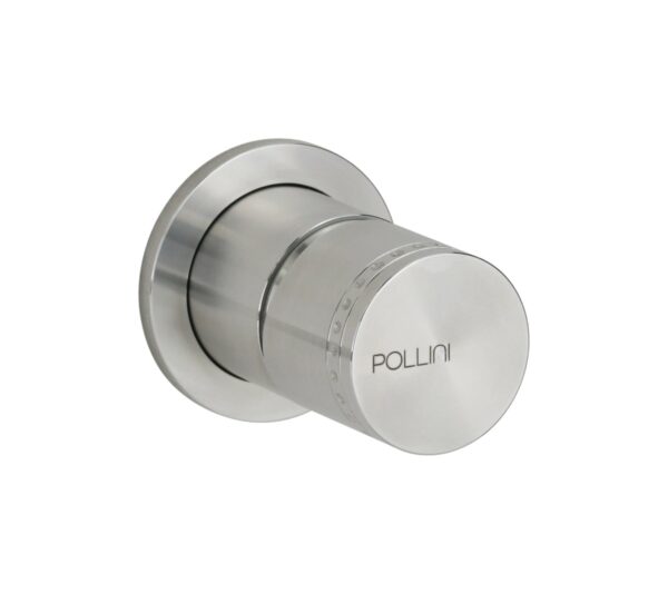 Kit doccia completo con miscelatore meccanico e deviatore 2 vie in acciaio inox maniglia luxury Pollini Oud 25235I - immagine 9