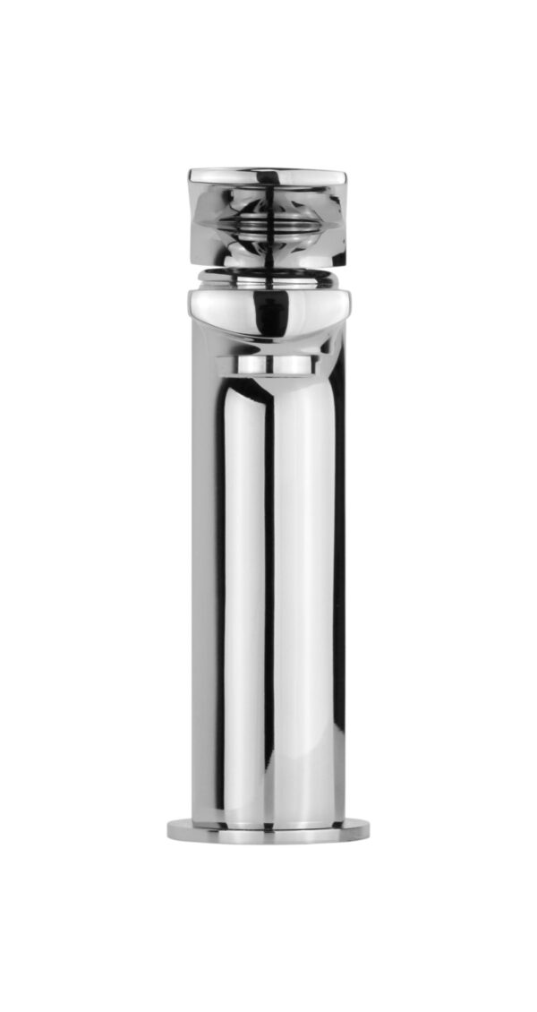 Miscelatore lavabo monoforo con leva inclinata e piletta di scarico clic-clac Pollini Kora MXLAMCLMCCR - immagine 4